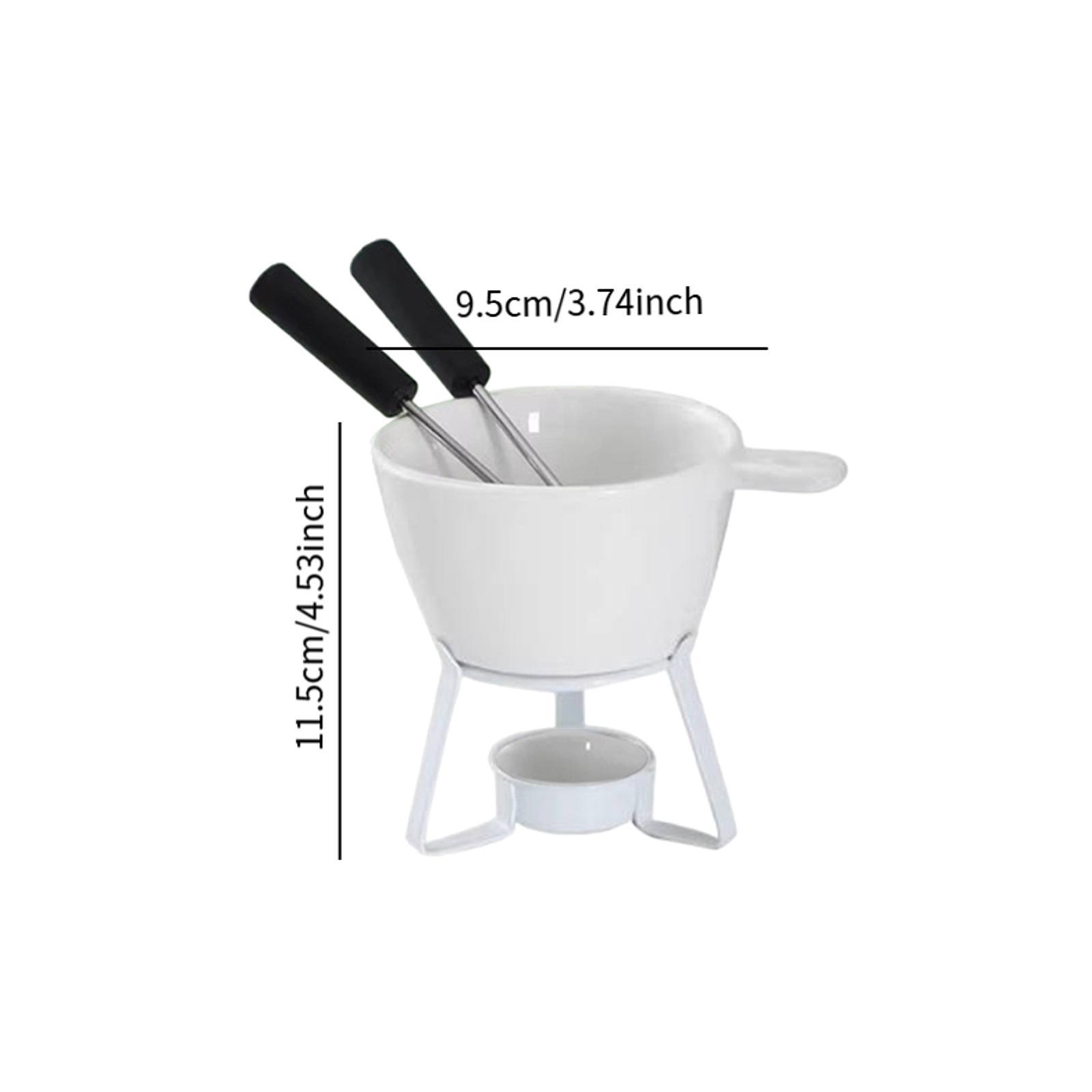 Fondue Pot Ceramic - 초콜릿 퐁듀 냄비 멜팅 머그 세라믹