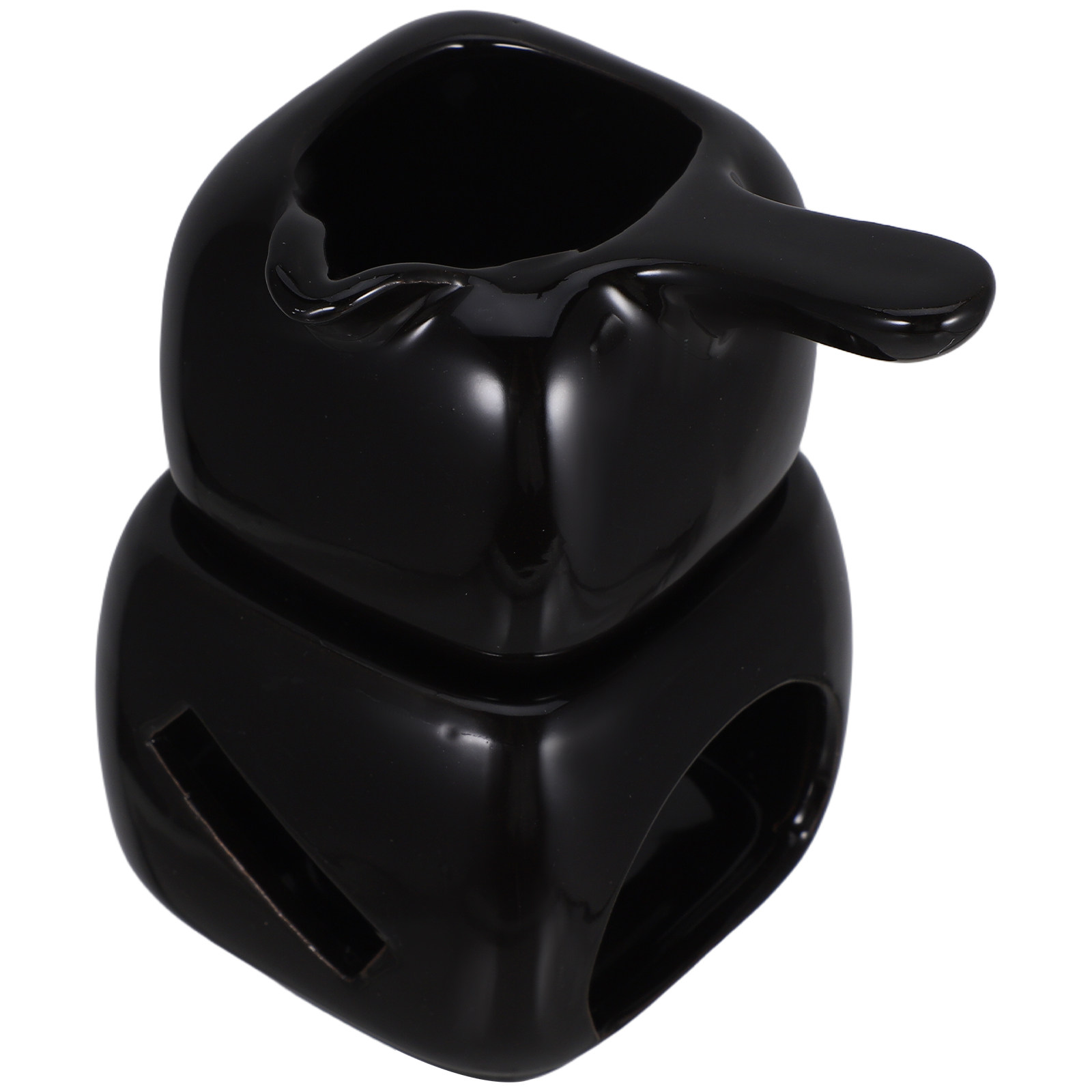 Fondue Pot Ceramic - 컴팩트 세라믹 초콜릿 멜팅 컵 다기능