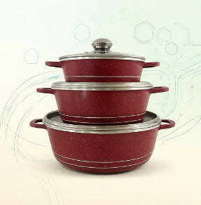 Home Cooking Set - JMZ 조리기구 세트 화강암 코팅 냄비