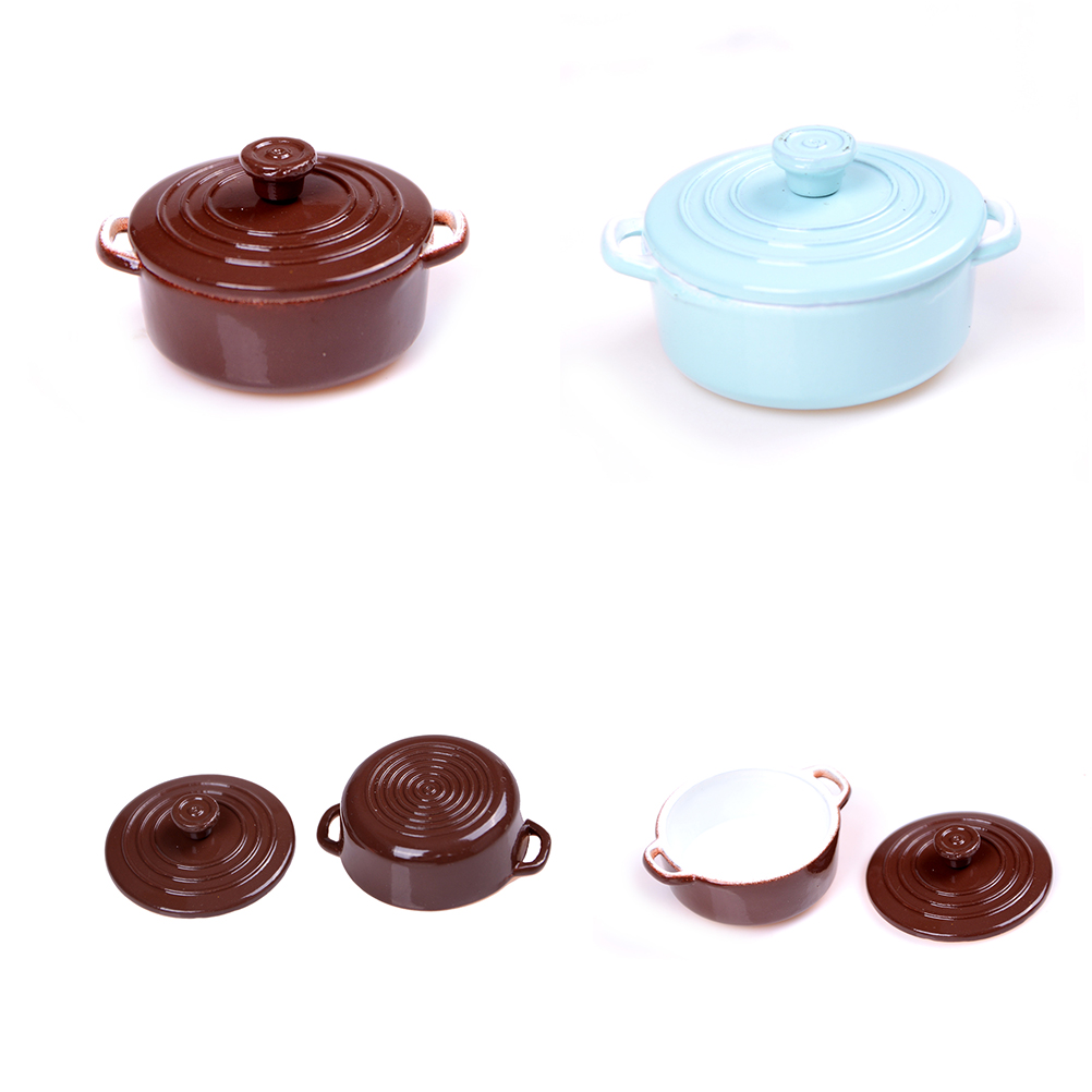 Home Cooking Set - 1:12 스케일 인형 집 미니어처 주방