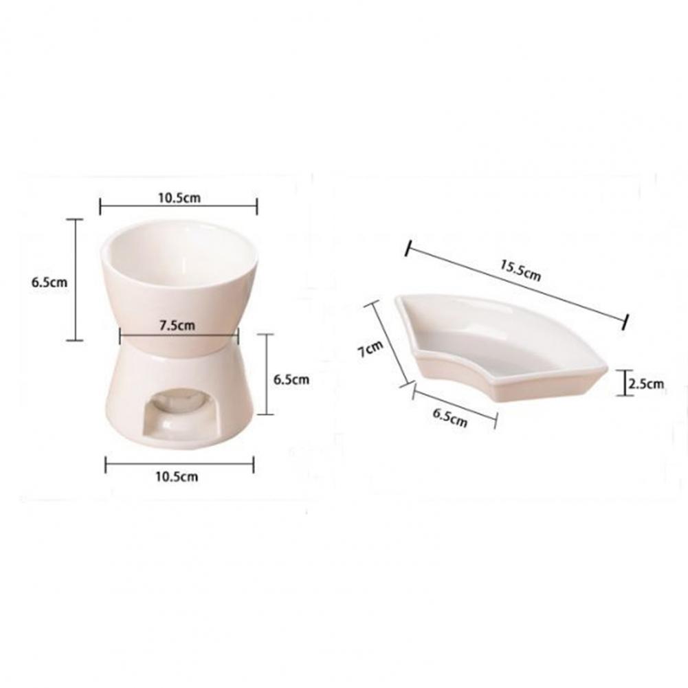 세라믹 퐁듀 냄비 세라믹 초콜릿 퐁듀 세트 버터 워머  - Fondue Pot Ceramic 리뷰 및 가격