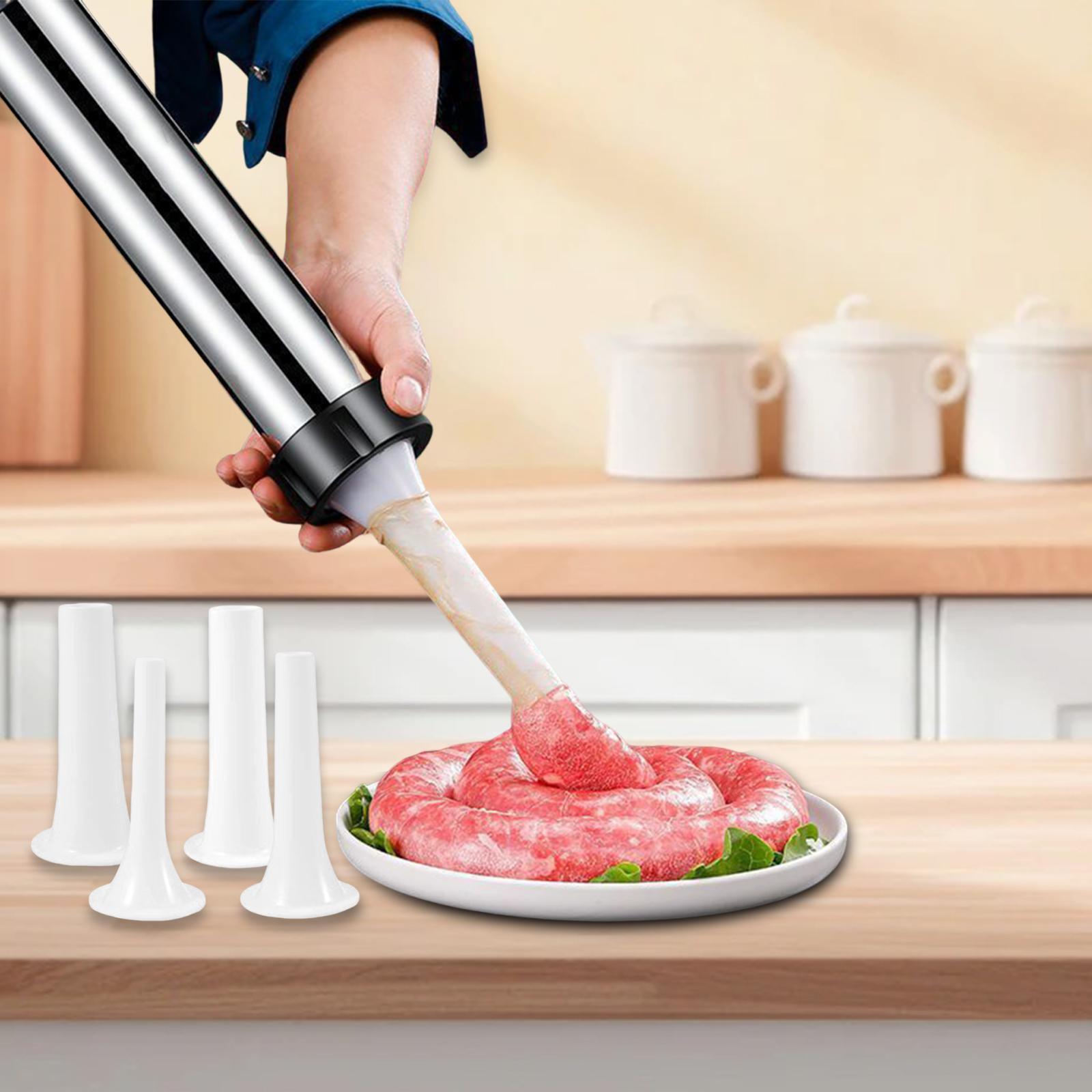 사용하기 쉬운 소시지 제조기 스테인리스 스틸 수동 스터 - Home Cooking Machine 리뷰 및 가격