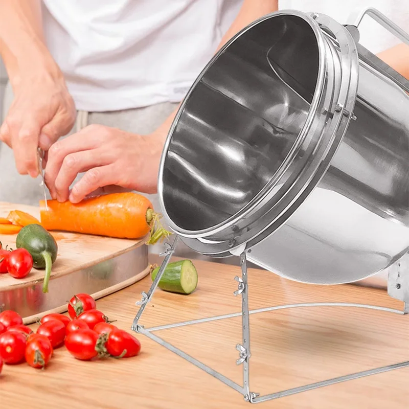스테인리스 스틸 자동 뒤집기 및 조리 기능을 갖춘 대용 - Home Cooking Machine 리뷰 및 가격