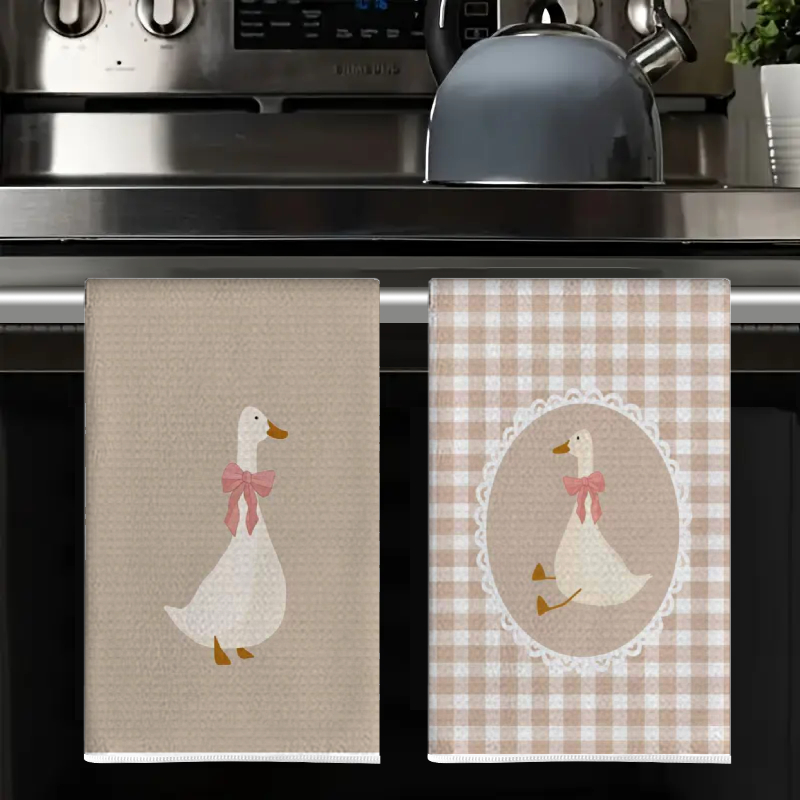 2개, 귀여운 오리 주방 수건, 40Cm*60Cm 수건 - Home Cooking Is The Best 리뷰 및 가격