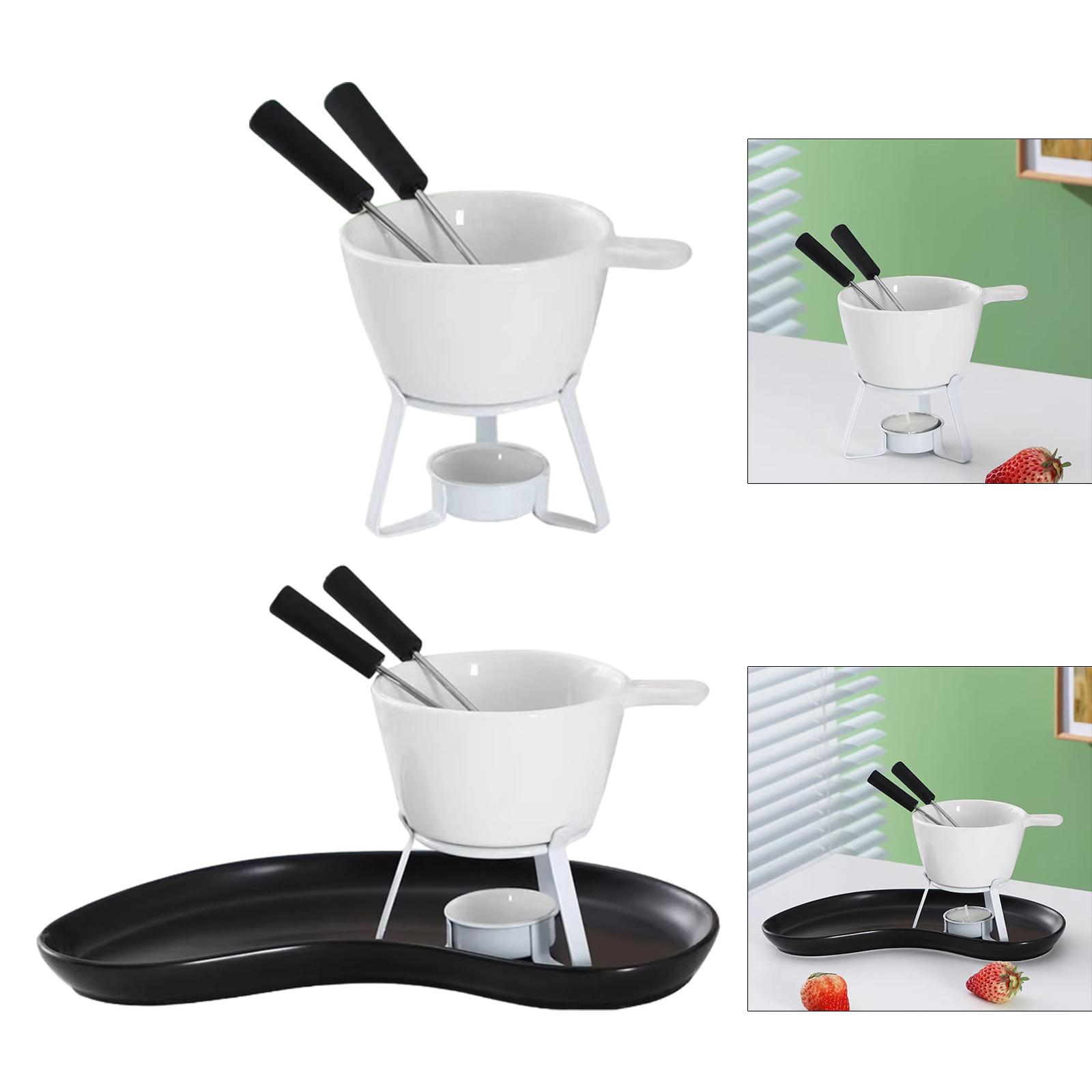 초콜릿 퐁듀 냄비 멜팅 머그 세라믹 핫팟 퐁듀 머그 버 - Fondue Pot Ceramic 리뷰 및 가격