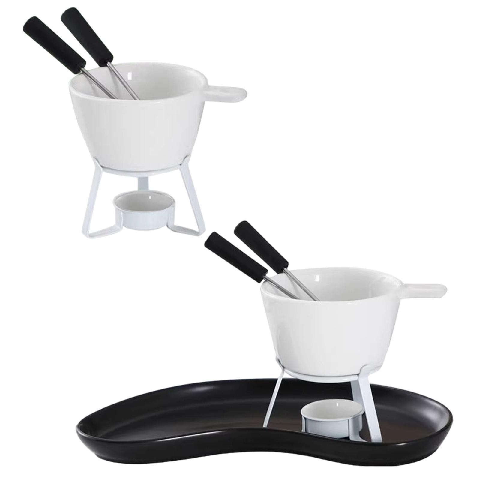 초콜릿 퐁듀 냄비 멜팅 머그 세라믹 핫팟 퐁듀 머그 버 - Fondue Pot Ceramic 리뷰 및 가격
