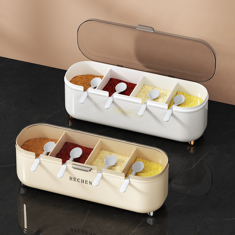 주방 양념통 세트 다중 격자 통합 보관 소금 조미료 4 - Home Cooking Set 리뷰 및 가격