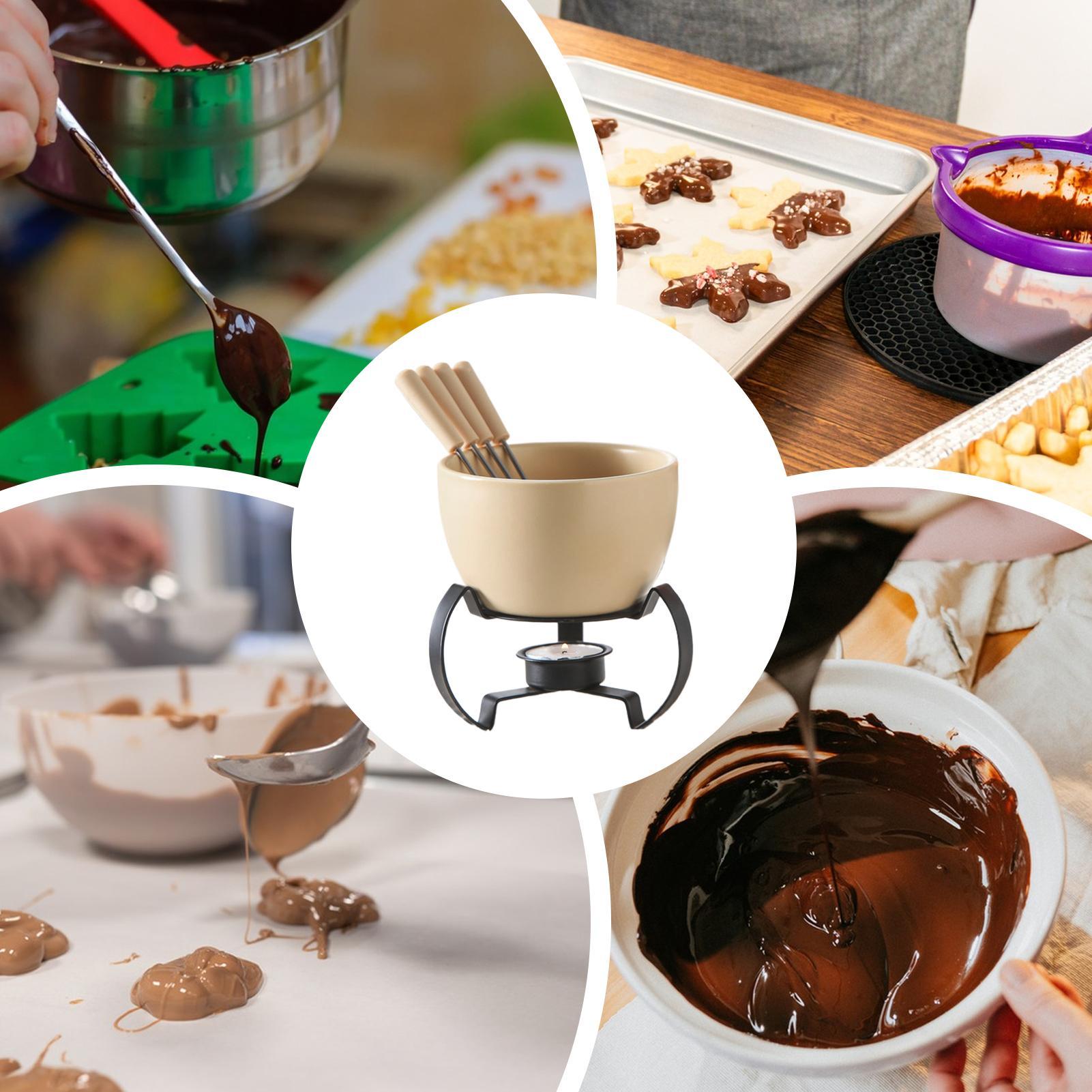 450ml 미니 세라믹 퐁듀 머그 세트 (포크 포함)  - Fondue Pot Ceramic 리뷰 및 가격