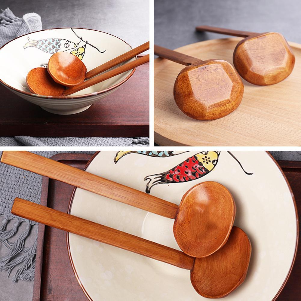 긴 손잡이 라멘 나무 숟가락, 일본 주방 요리 기구,  - Home Cooking Japanese 리뷰 및 가격