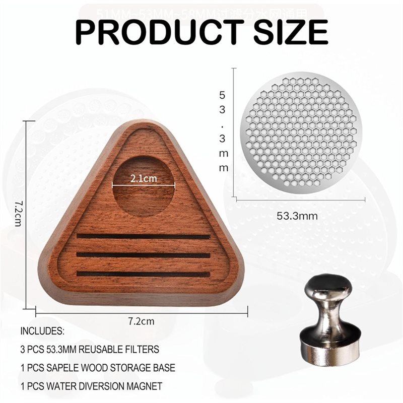 CYCLI-53.5Mm 에스프레소 퍽 스크린 에스프레소 - Breville Espresso Barista Express 리뷰 및 가격
