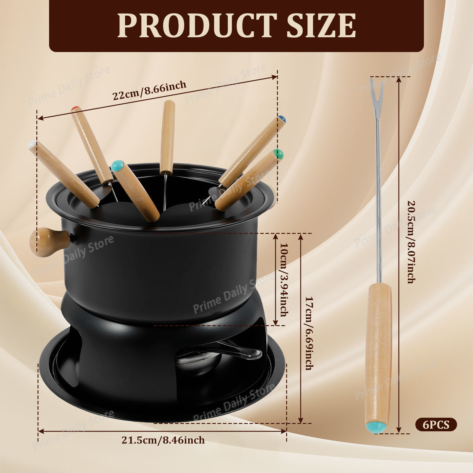 세라믹 초콜릿 퐁듀 냄비 (포크 & 캔들 워머 포함), - Fondue Pot Ceramic 리뷰 및 가격