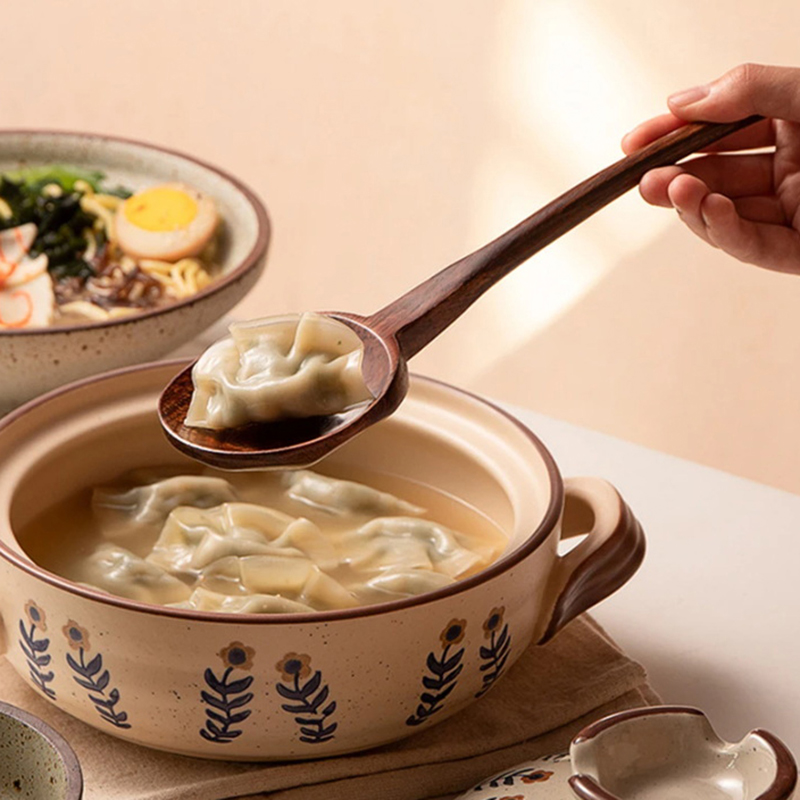 긴 손잡이 라면 나무 숟가락 일본식 주방 조리기구 식기 - Home Cooking Japanese 리뷰 및 가격