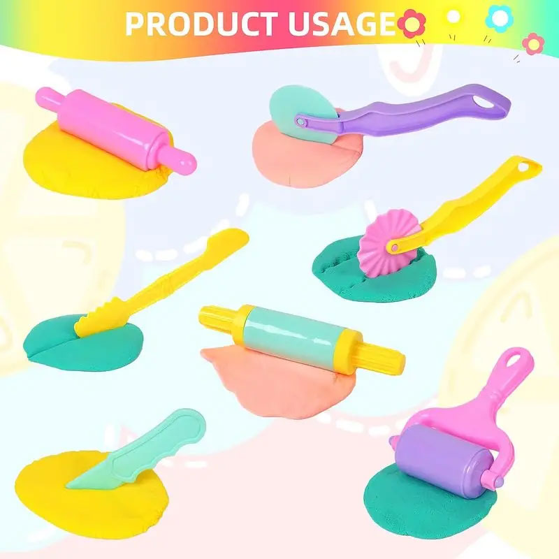 어린이를위한 반죽 액세서리 세트 다양한 플라스틱 금형이 - Home Cooking Game 리뷰 및 가격