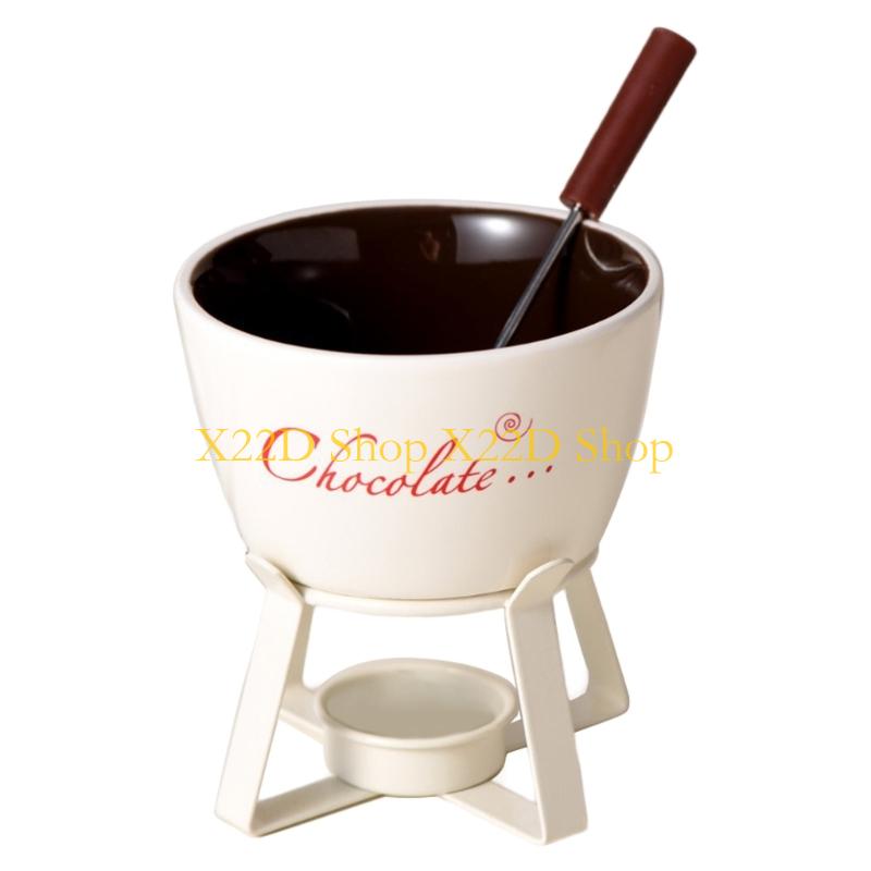X22D 퐁듀 냄비 세트 포크, 세라믹 Tealight - Fondue Pot Ceramic 리뷰 및 가격