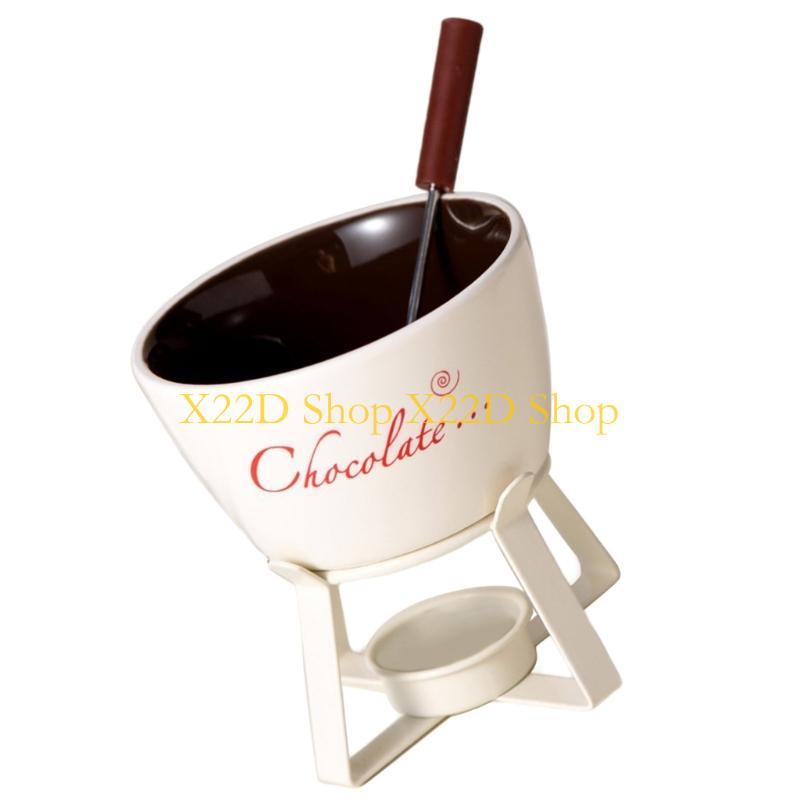 X22D 퐁듀 냄비 세트 포크, 세라믹 Tealight - Fondue Pot Ceramic 리뷰 및 가격