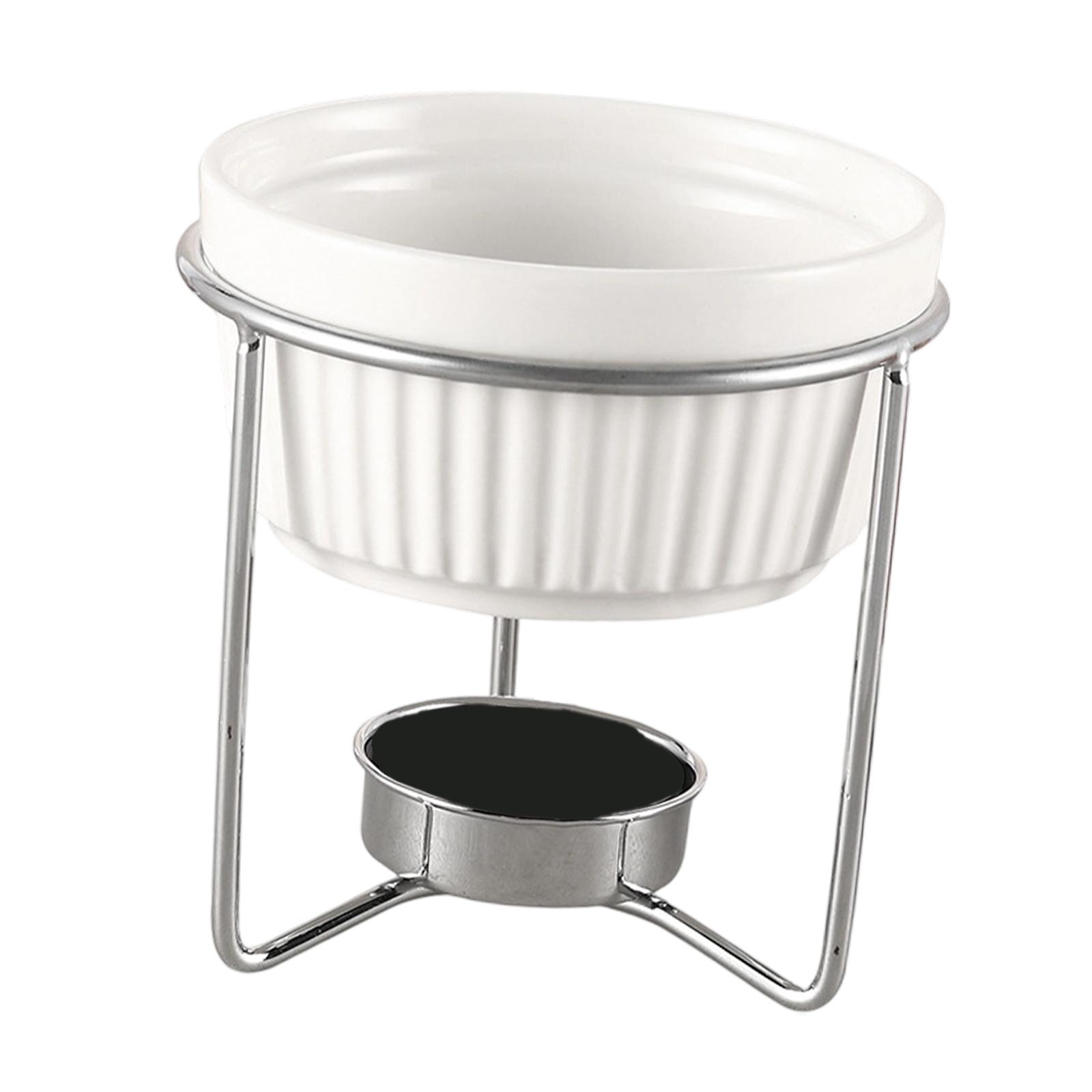 세라믹 버터 워머 퐁듀 냄비 보일러 (철제 랙 포함)  - Fondue Pot Ceramic 리뷰 및 가격