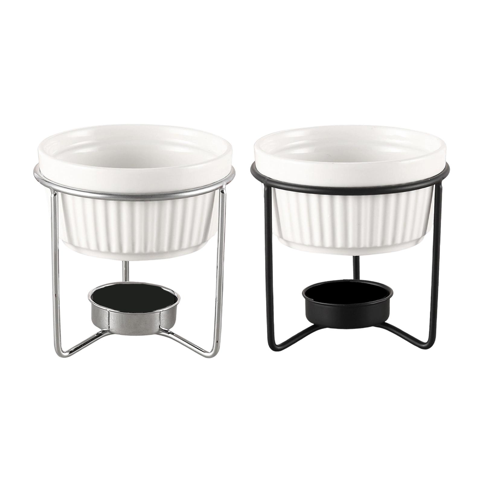 세라믹 버터 워머 퐁듀 냄비 보일러 (철제 랙 포함)  - Fondue Pot Ceramic 리뷰 및 가격