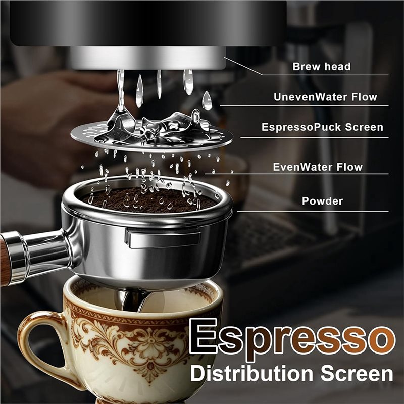 에스프레소 퍽 스크린 마그네틱 픽업 도구는 54mm 브 - Breville Espresso Barista Express 리뷰 및 가격