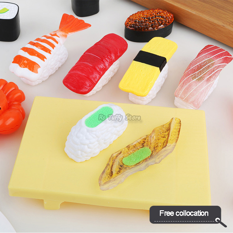 13 개/대 플라스틱 시뮬레이션 컷 스시 해산물 음식  - Home Cooking Game 리뷰 및 가격